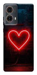 Чехол itsPrint Яркое сердце для Motorola Moto G85