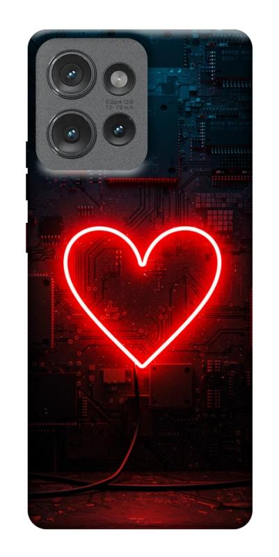 Чехол itsPrint Яркое сердце для Motorola Edge 50, любовь, купить оптом с доставкой