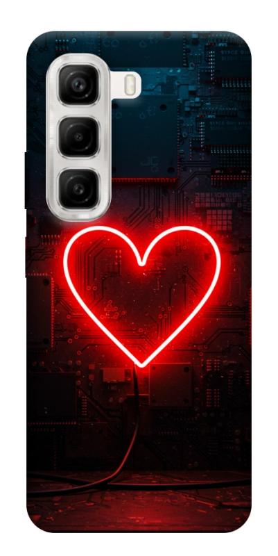 Чехол itsPrint Яркое сердце для Infinix Hot 50 4G, любовь, купить оптом с доставкой