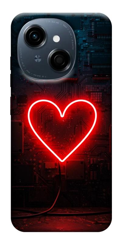 Чехол itsPrint Яркое сердце для TECNO Spark Go 1, любовь, купить оптом с доставкой