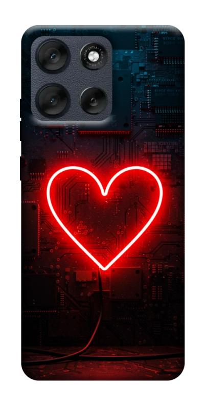 Чехол itsPrint Яркое сердце для Motorola Moto G56 5G, любовь, купить оптом с доставкой