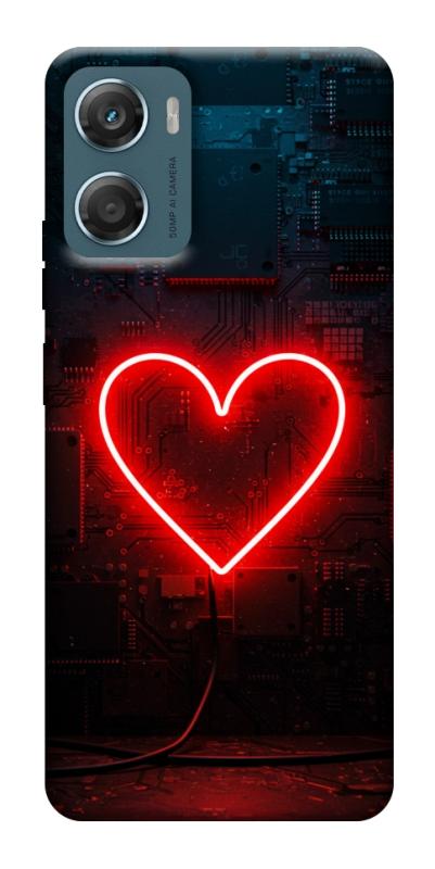 Чехол itsPrint Яркое сердце для Motorola Moto G06, любовь, купить оптом с доставкой