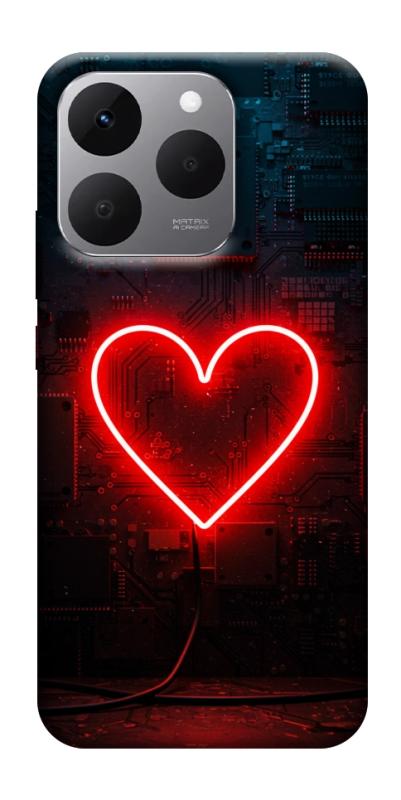 Чехол itsPrint Яркое сердце для Realme 15T, любовь, купить оптом с доставкой