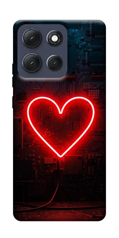 Чехол itsPrint Яркое сердце для Motorola Moto G86 Power, любовь, купить оптом с доставкой
