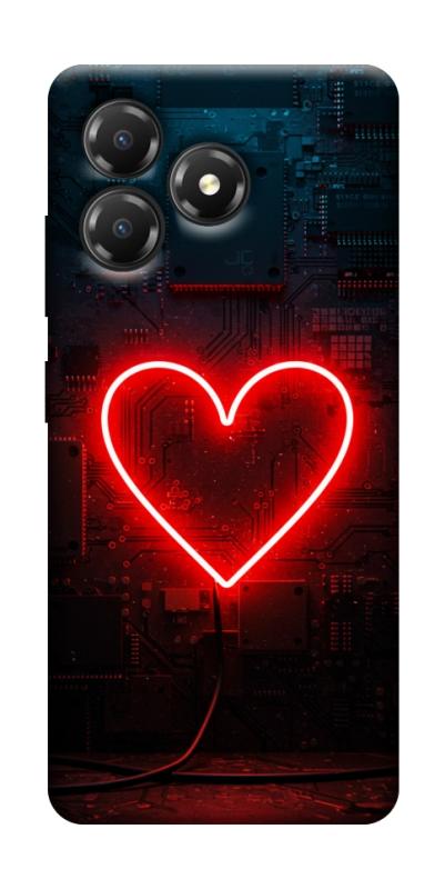 Чохол itsPrint Яскраве серце для ZTE Blade A36, кохання, купити оптом з доставкою