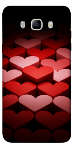 Чохол itsPrint Hearts pattern для Samsung J510F Galaxy J5 (2016)