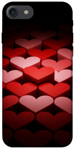 Чехол itsPrint Hearts pattern для Apple iPhone 7 / 8 (4.7")