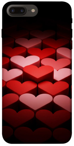 Чехол itsPrint Hearts pattern для Apple iPhone 7 plus / 8 plus (5.5")