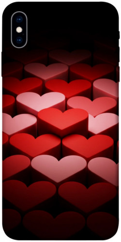 Чехол itsPrint Hearts pattern для Apple iPhone X (5.8")