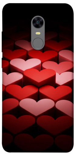 Чохол itsPrint Hearts pattern для Xiaomi Redmi 5 Plus / Redmi Note 5 (Single Camera)