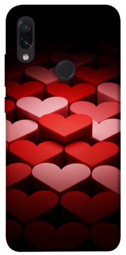 Чохол itsPrint Hearts pattern для Xiaomi Redmi Note 7 / Note 7 Pro / Note 7s
