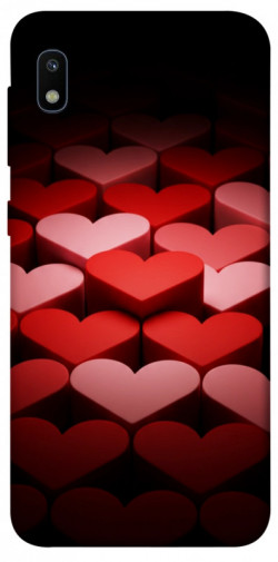 Чохол itsPrint Hearts pattern для Samsung Galaxy A10 (A105F)