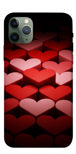 Чехол itsPrint Hearts pattern для Apple iPhone 11 Pro (5.8")