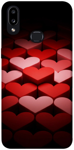 Чохол itsPrint Hearts pattern для Samsung Galaxy A10s