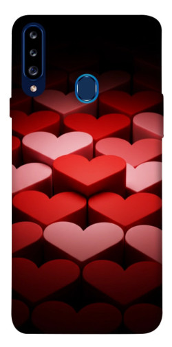 Чехол itsPrint Hearts pattern для Samsung Galaxy A20s