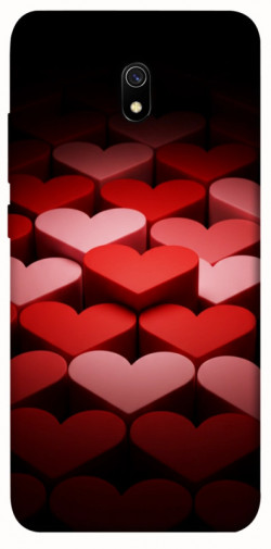 Чохол itsPrint Hearts pattern для Xiaomi Redmi 8a