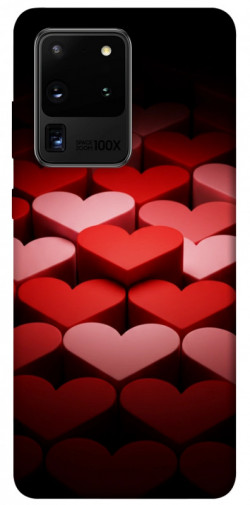 Чохол itsPrint Hearts pattern для Samsung Galaxy S20 Ultra