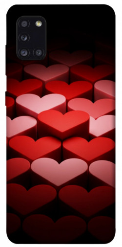 Чохол itsPrint Hearts pattern для Samsung Galaxy A31