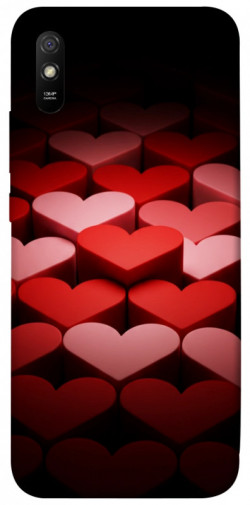 Чохол itsPrint Hearts pattern для Xiaomi Redmi 9A