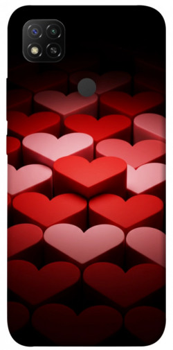 Чохол itsPrint Hearts pattern для Xiaomi Redmi 9C