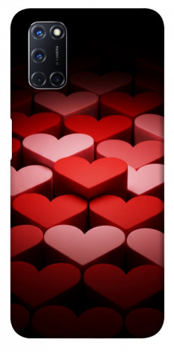 Чехол itsPrint Hearts pattern для Oppo A52 / A72 / A92