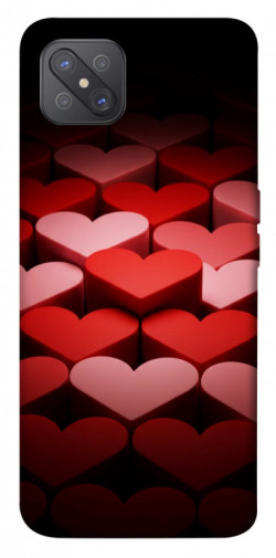 Чехол itsPrint Hearts pattern для Oppo A92s