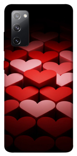 Чохол itsPrint Hearts pattern для Samsung Galaxy S20 FE