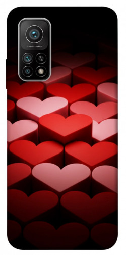 Чохол itsPrint Hearts pattern для Xiaomi Mi 10T