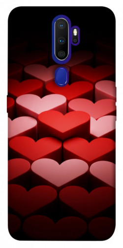 Чехол itsPrint Hearts pattern для Oppo A5 (2020) / Oppo A9 (2020)