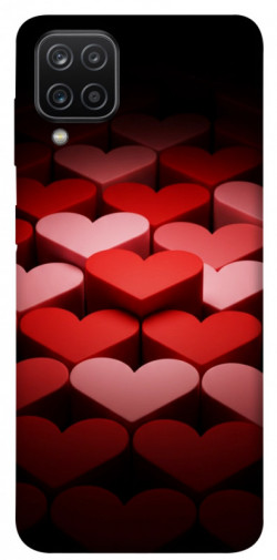 Чехол itsPrint Hearts pattern для Samsung Galaxy A12