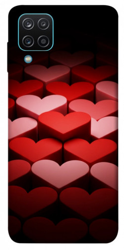 Чехол itsPrint Hearts pattern для Samsung Galaxy A12