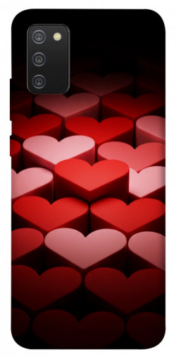 Чехол itsPrint Hearts pattern для Samsung Galaxy A02s