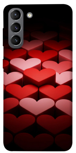 Чехол itsPrint Hearts pattern для Samsung Galaxy S21