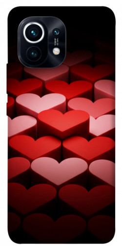 Чохол itsPrint Hearts pattern для Xiaomi Mi 11