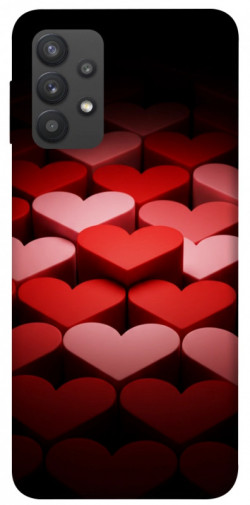 Чехол itsPrint Hearts pattern для Samsung Galaxy A32 (A325F) 4G