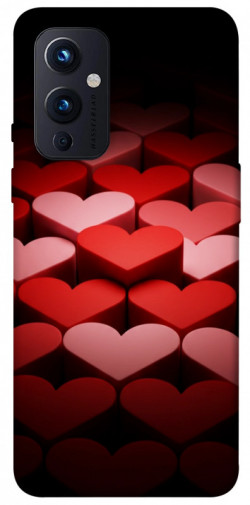 Чехол itsPrint Hearts pattern для OnePlus 9