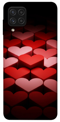 Чехол itsPrint Hearts pattern для Samsung Galaxy A22 4G