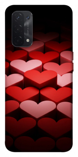 Чехол itsPrint Hearts pattern для Oppo A54 4G