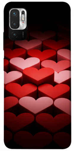 Чохол itsPrint Hearts pattern для Xiaomi Redmi Note 10 5G