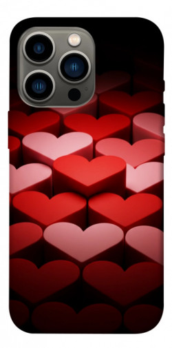 Чехол itsPrint Hearts pattern для Apple iPhone 13 Pro (6.1")