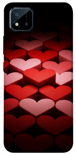 Чохол itsPrint Hearts pattern для Realme C11 (2021)