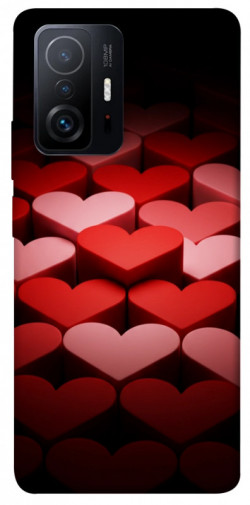 Чохол itsPrint Hearts pattern для Xiaomi 11T / 11T Pro
