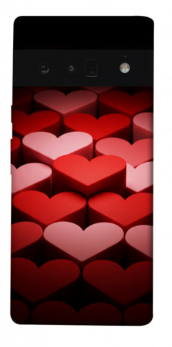 Чехол itsPrint Hearts pattern для Google Pixel 6 Pro