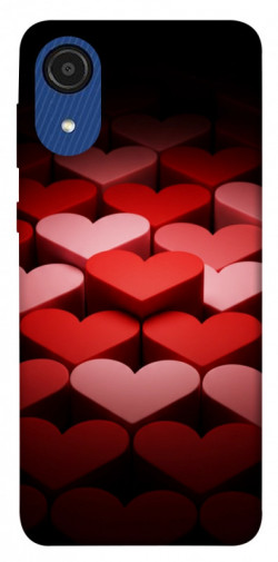 Чехол itsPrint Hearts pattern для Samsung Galaxy A03 Core
