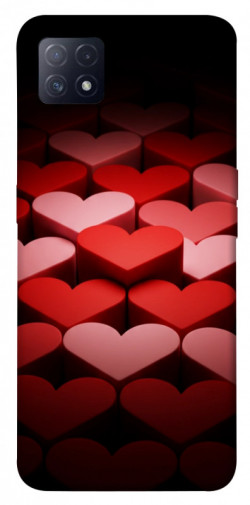 Чехол itsPrint Hearts pattern для Oppo A72 5G / A73 5G