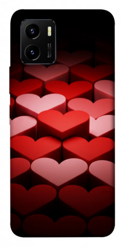 Чехол itsPrint Hearts pattern для Vivo Y15s