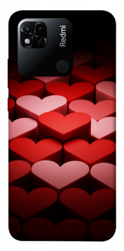 Чехол itsPrint Hearts pattern для Xiaomi Redmi 10A