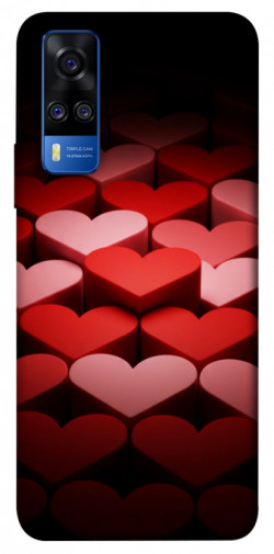 Чехол itsPrint Hearts pattern для Vivo Y51a