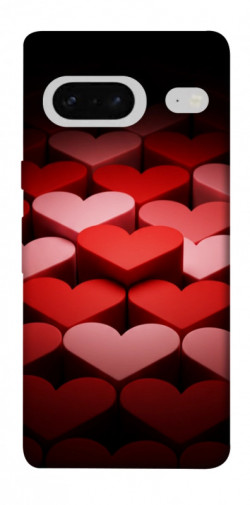 Чехол itsPrint Hearts pattern для Google Pixel 7