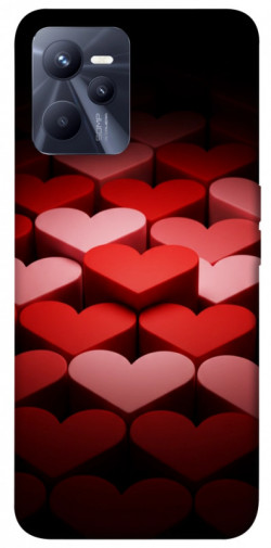 Чохол itsPrint Hearts pattern для Realme C35